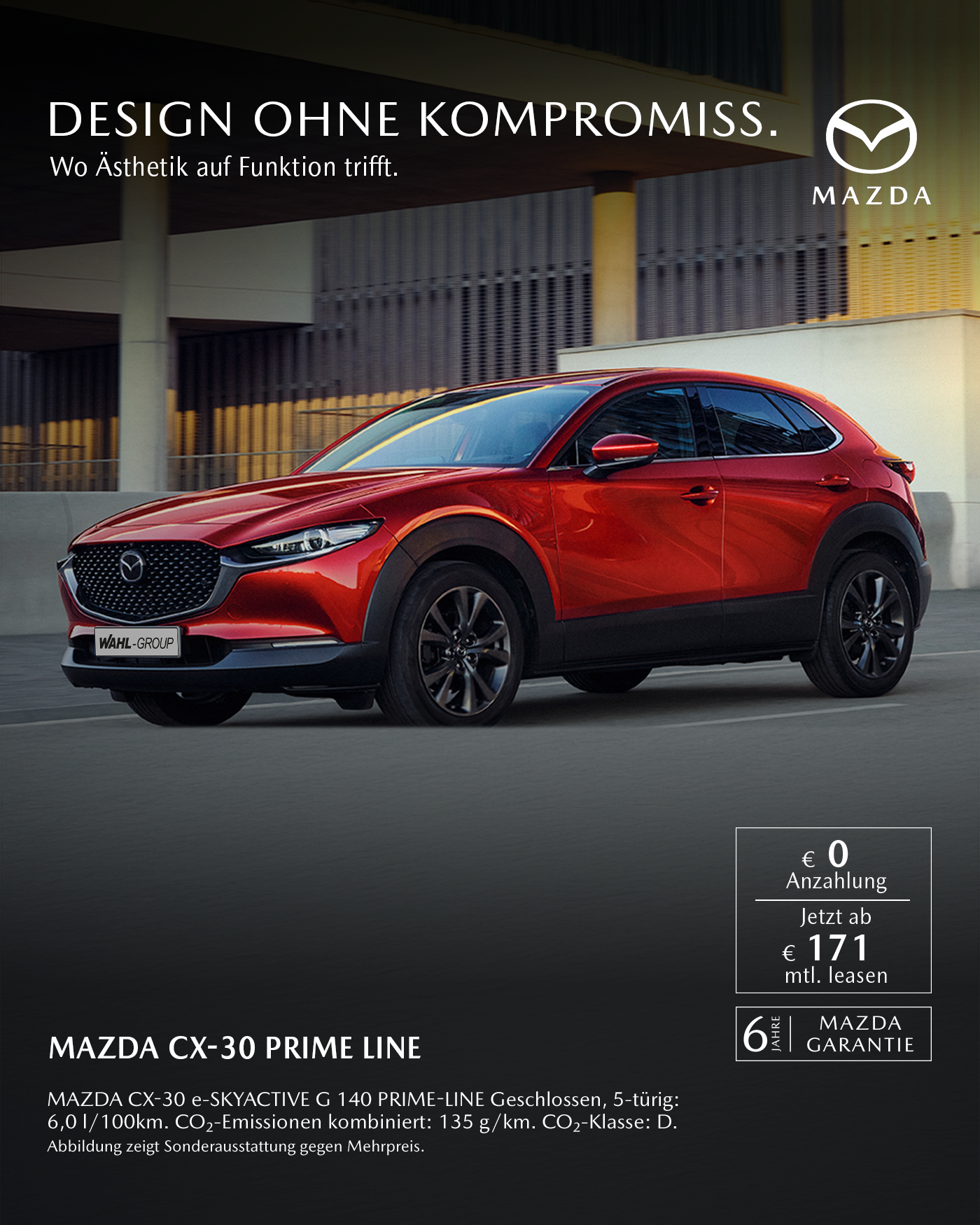 Mazda CX-30 Leasing bei der Wahl-Group